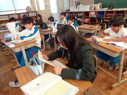 3年生国語の授業