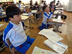 3年生国語の授業