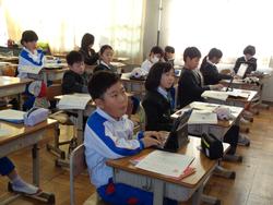 3年生国語の授業