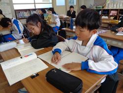 4年生国語の授業