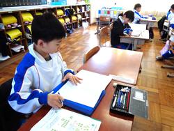 1年生算数の授業