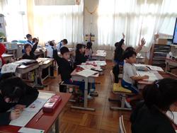 1年生算数の授業