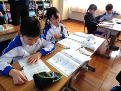 2年生算数の授業