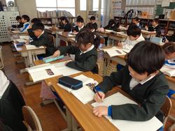 2年生国語の授業