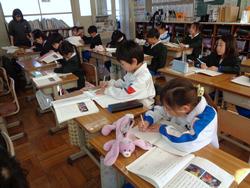 2年生国語の授業