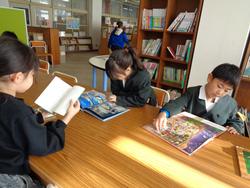 1年生図書の時間