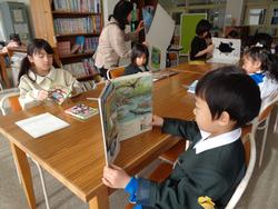1年生図書の時間