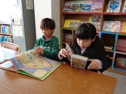 1年生図書の時間