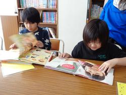 1年生図書の時間