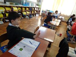 1年生国語の授業