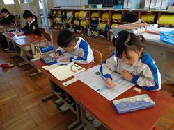 1年生国語の授業