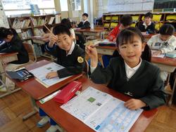 1年生国語の授業