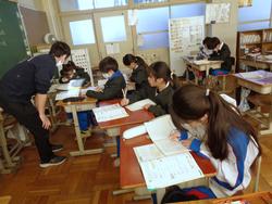 4年生算数の授業