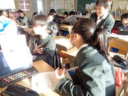 6年生外国語の授業