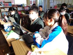 6年生外国語の授業