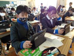 6年生外国語の授業