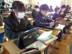 6年生外国語の授業