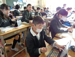 6年生外国語の授業