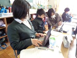 6年生外国語の授業