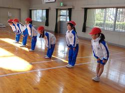 1年生体育の授業