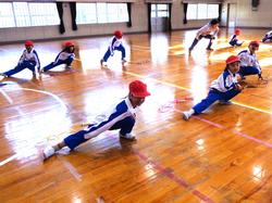 1年生体育の授業