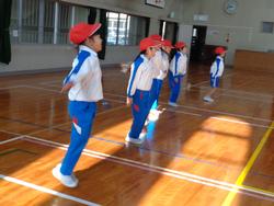 1年生体育の授業