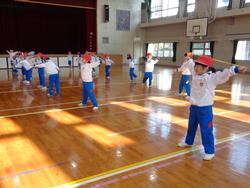 1年生体育の授業