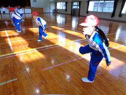 1年生体育の授業