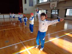 1年生体育の授業