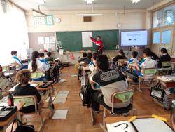 3年生書写の授業