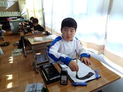 3年生書写の授業