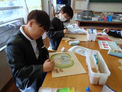 5年生図工の授業