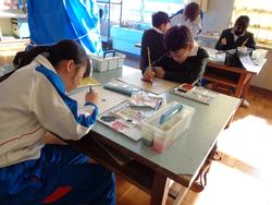 5年生図工の授業