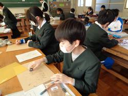 5年生図工の授業