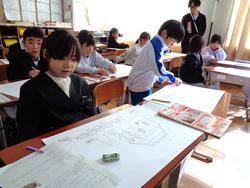 1年生図工の授業