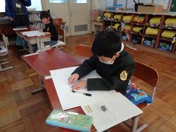 1年生図工の授業