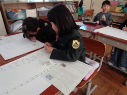 1年生図工の授業