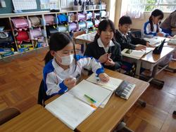 2年生国語の授業