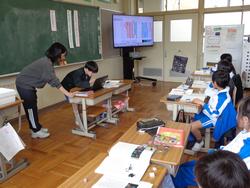 2年生国語の授業