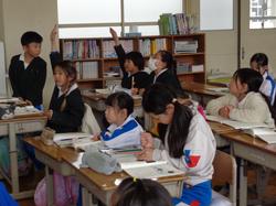 2年生国語の授業