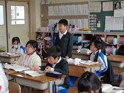 2年生国語の授業