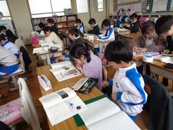 2年生国語の授業