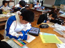 5年生図工の授業