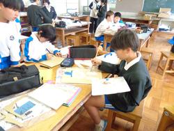 5年生図工の授業