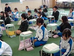 2年生音楽の授業