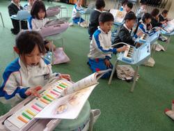 2年生音楽の授業