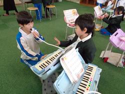 2年生音楽の授業