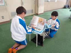 2年生音楽の授業