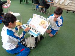 2年生音楽の授業