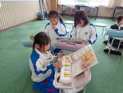 2年生音楽の授業